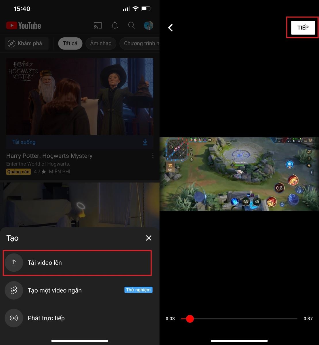 Dưới đây là hướng dẫn chi tiết về cách làm Youtube trên điện thoại (4)