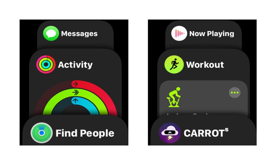 Tùy chỉnh Dock của Apple Watch