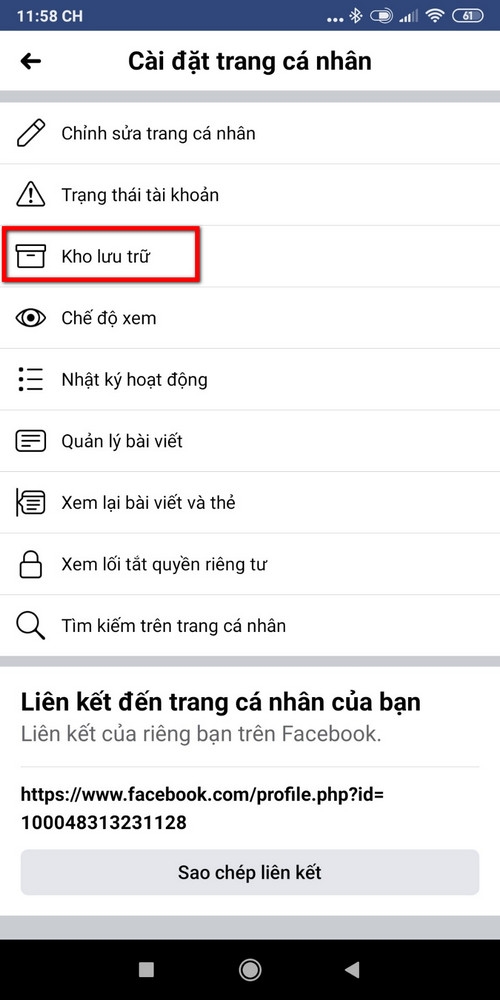Cách khôi phục bài viết đã xóa trên Facebook (2)