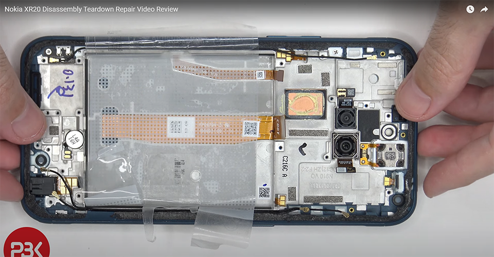 Xuất hiện video “mổ xẻ” Nokia XR20 (ảnh 2)