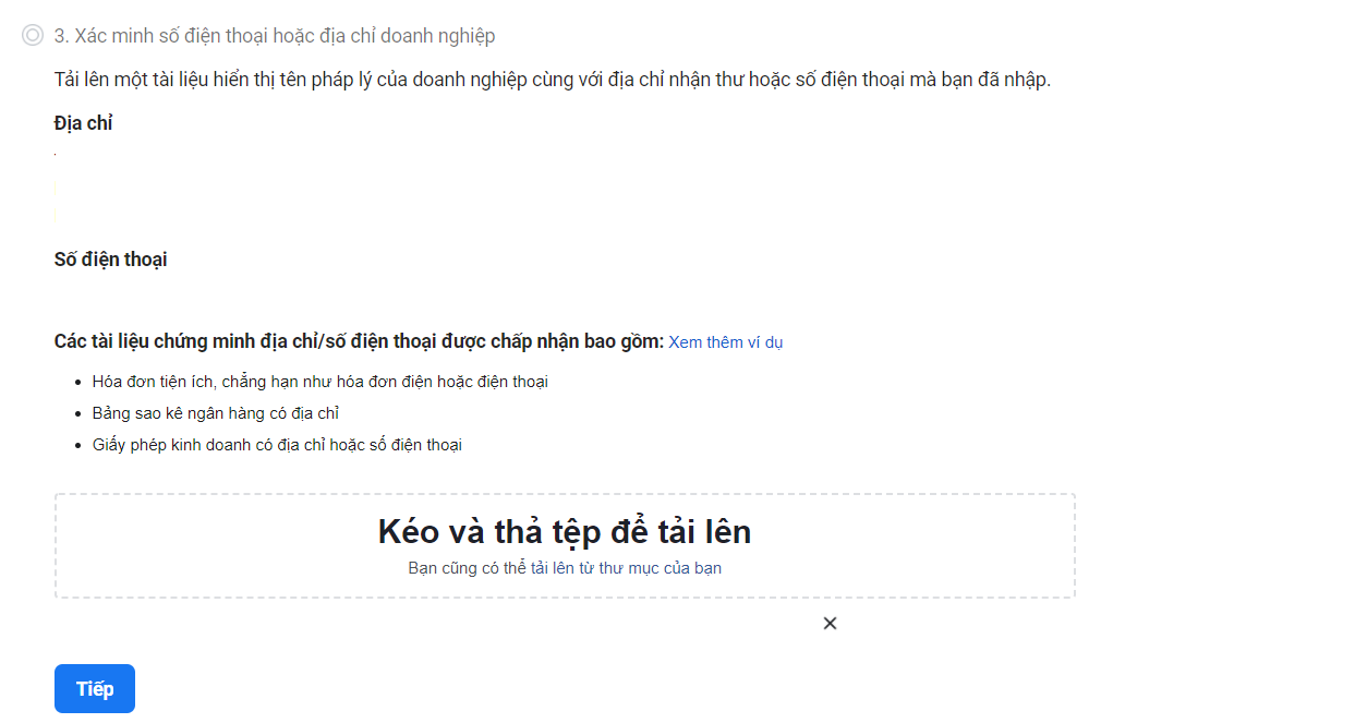 Cách xác minh doanh nghiệp trên Facebook 2021