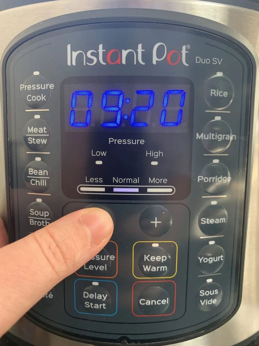 Bạn có thể điều chỉnh thời gian đếm ngược bằng cách ấn nút +/- Bạn có thể điều chỉnh thời gian đếm ngược bằng cách ấn nút +/-