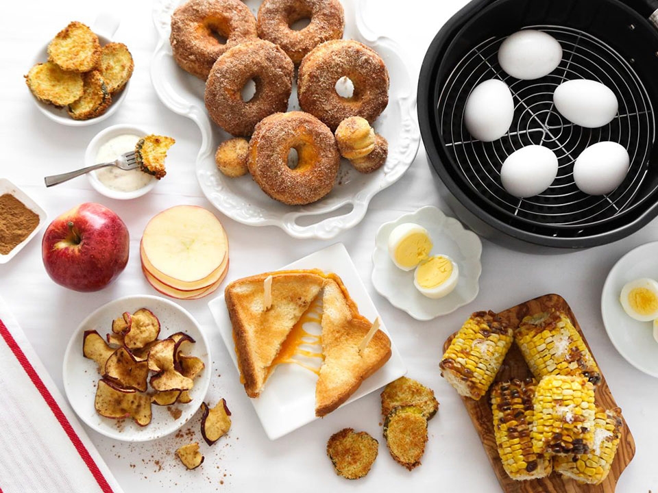 Nướng là một trong những chức năng đặc biệt của nồi chiên không dầu