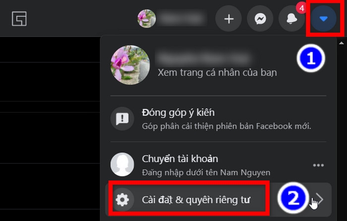 Cách tắt thông báo live stream trên Facebook (1)