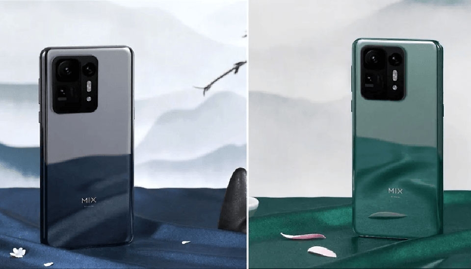 Thiết kế mặt sau của Xiaomi Mi Mix 4 Thiết kế mặt sau của Xiaomi Mi Mix 4