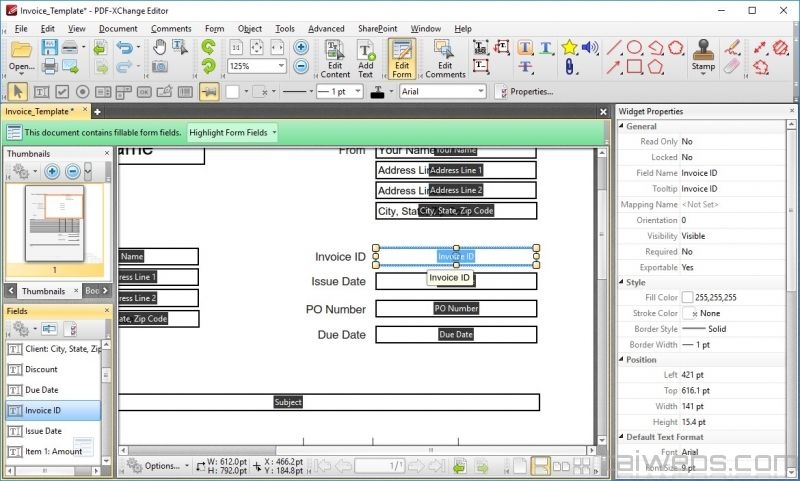 PDF-XChange Editor