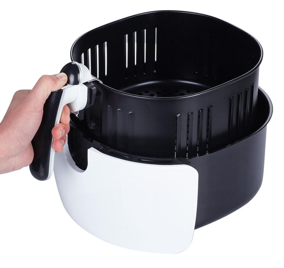 Khay đựng thực phẩm và lồng chiên