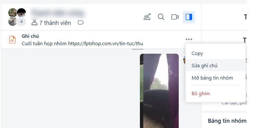 Cách tạo ghi chú cho nhóm chat Zalo không phải ai cũng biết (8)