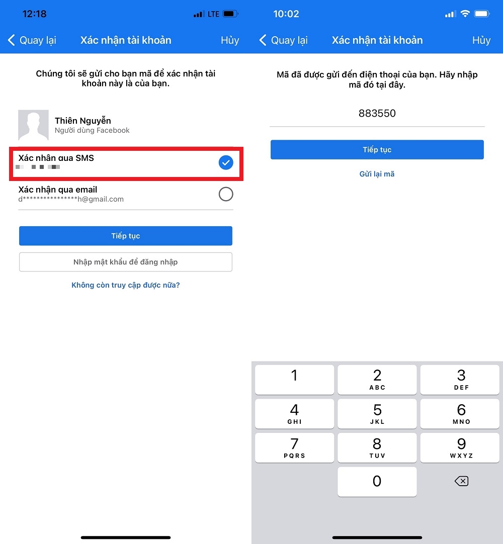 Cách lấy lại mật khẩu Facebook khi đăng ký 2 nick cùng 1 số điện thoại (9)