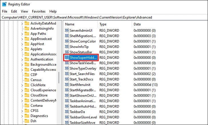 Cách hiển thị tệp và thư mục ẩn trên Windows 11 (14)