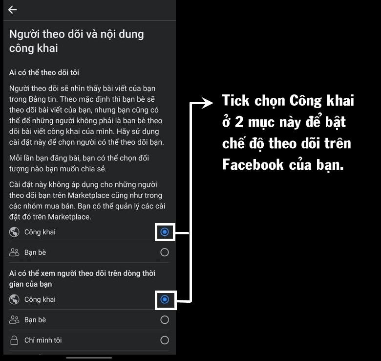 Click hai mục như hình minh họa.