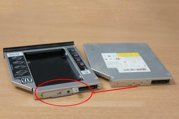 lắp song song 2 ổ cứng ssd và hdd 3