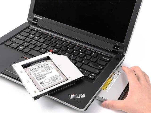 lắp song song 2 ổ cứng ssd và hdd 2