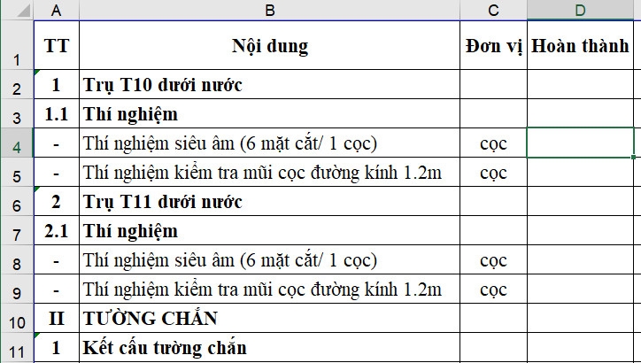 Hướng dẫn bạn cách chèn checkbox trong Excel (3)
