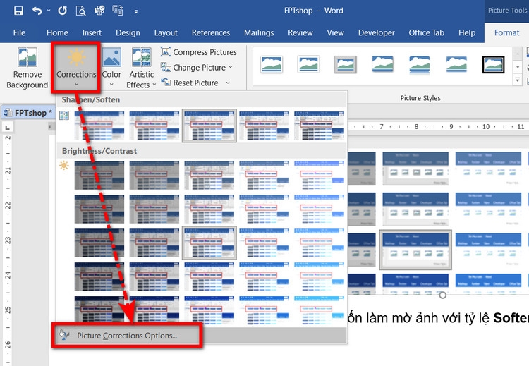 Bỏ túi ngay 2 cách làm mờ ảnh trong Word với vài thao tác nhanh chóng (4)