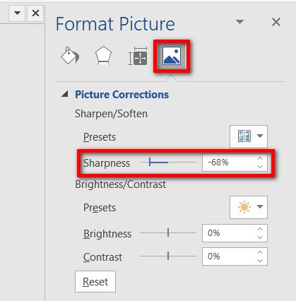 Bỏ túi ngay 2 cách làm mờ ảnh trong Word với vài thao tác nhanh chóng (5)