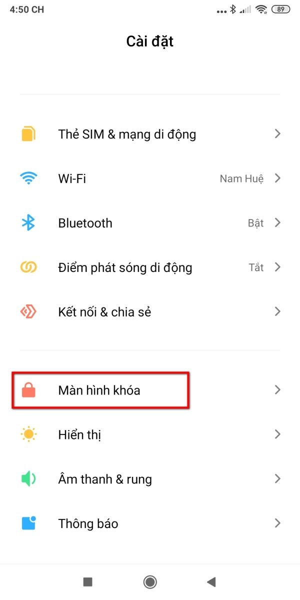 Cách cài đặt thời gian tắt màn hình điện thoại Android (1)