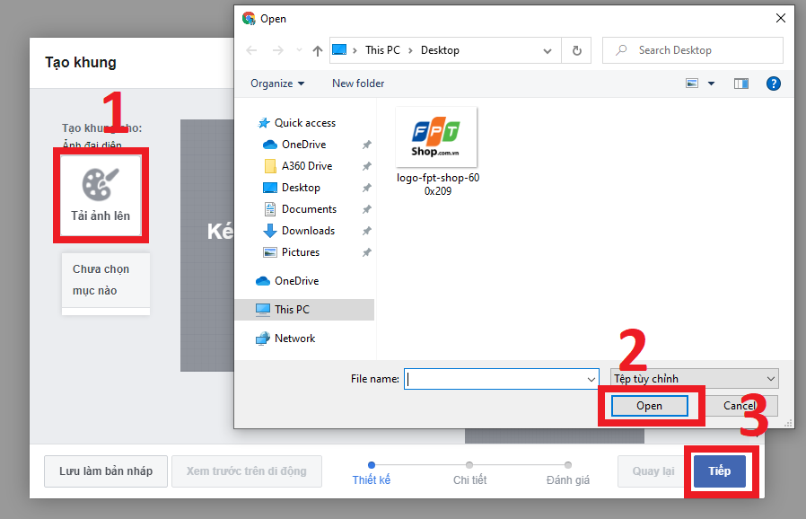 Hướng dẫn tạo khung avatar Facebok (3)