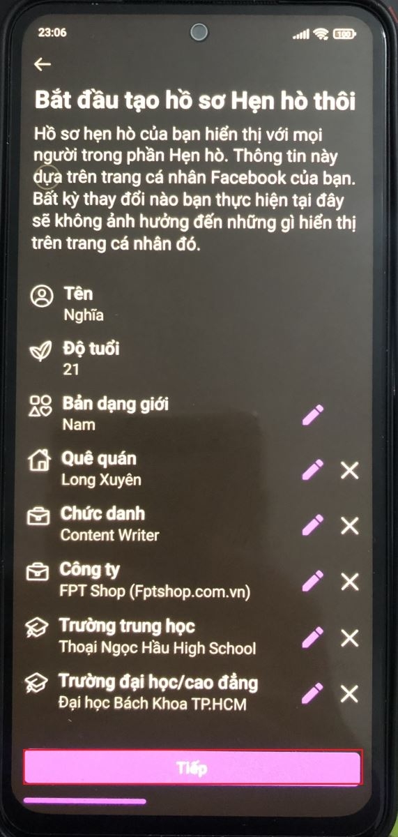Mách bạn cách kích hoạt tính năng hẹn hò trên Facebook (10)