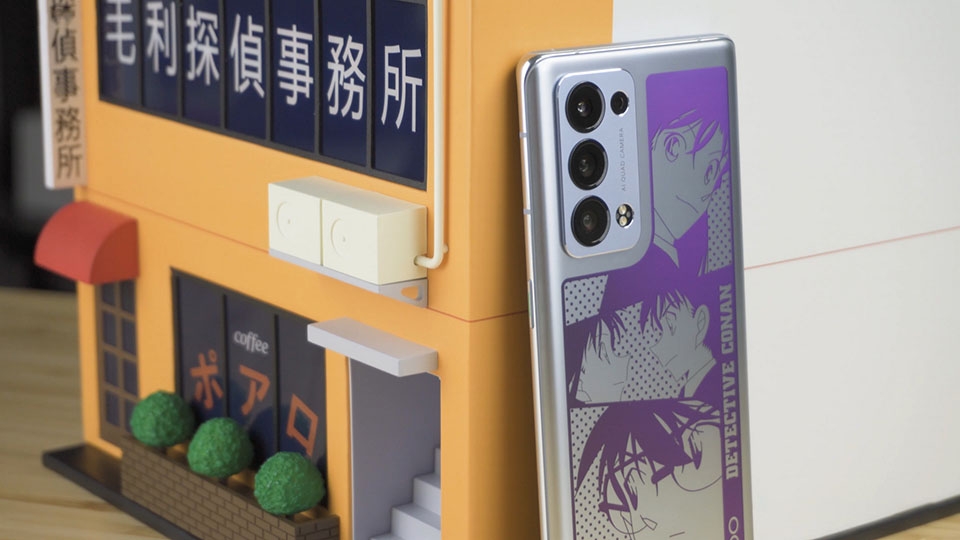 Hộp bán lẻ của OPPO Reno6 Pro+ Detective Conan Hộp bán lẻ của OPPO Reno6 Pro+ Detective Conan