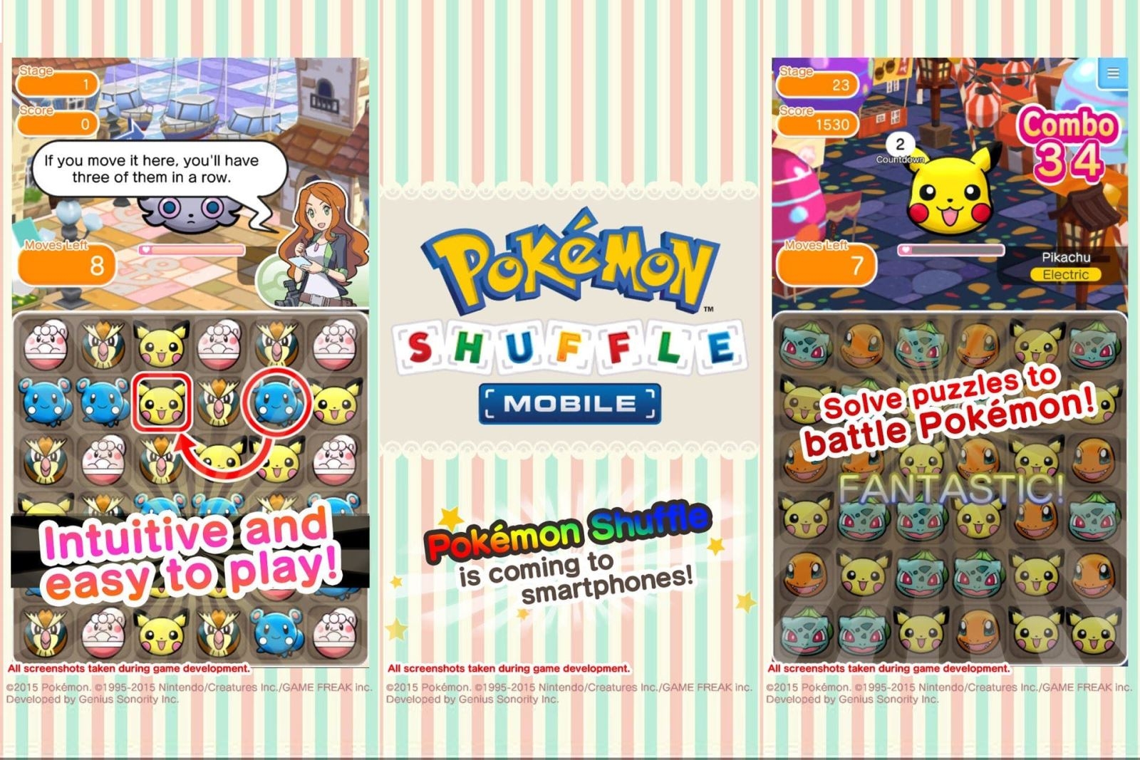 Pokemon Shuffle Mobile