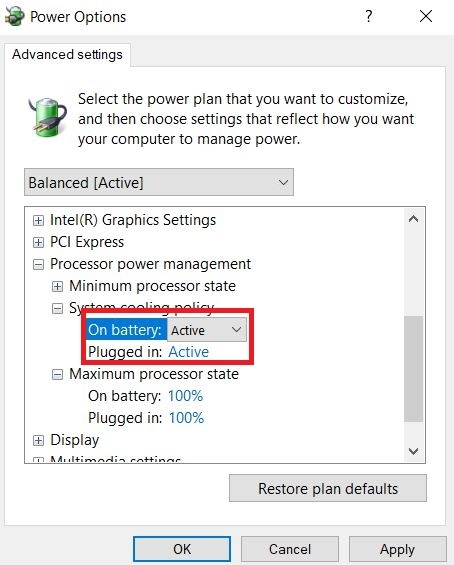 Cách khắc phục khi CPU không chạy hết công suất 6