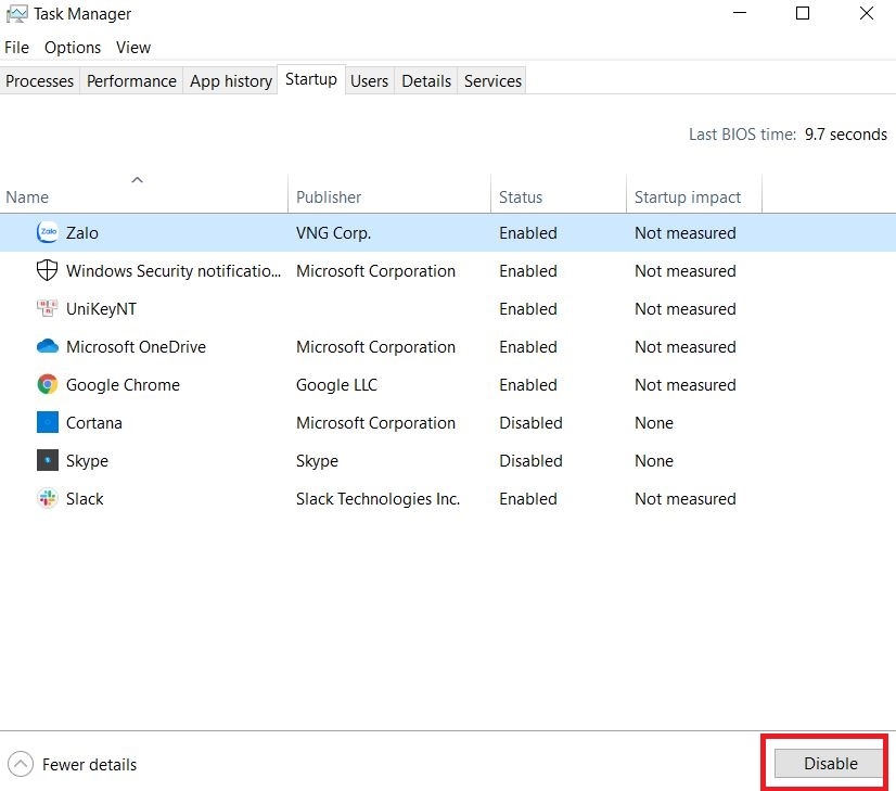 Cách khắc phục khi CPU không chạy hết công suất 11