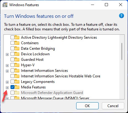 Cách gỡ cài đặt Windows Media Player trên Windows 11 (4)