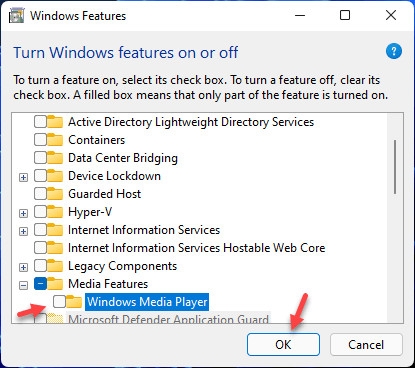 Cách gỡ cài đặt Windows Media Player trên Windows 11 (5)