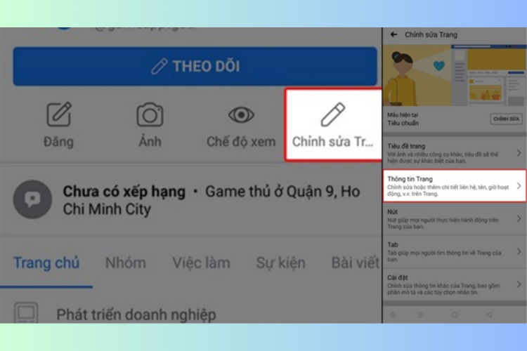 Cách đổi tên Page Facebook nhất định bạn phải biết