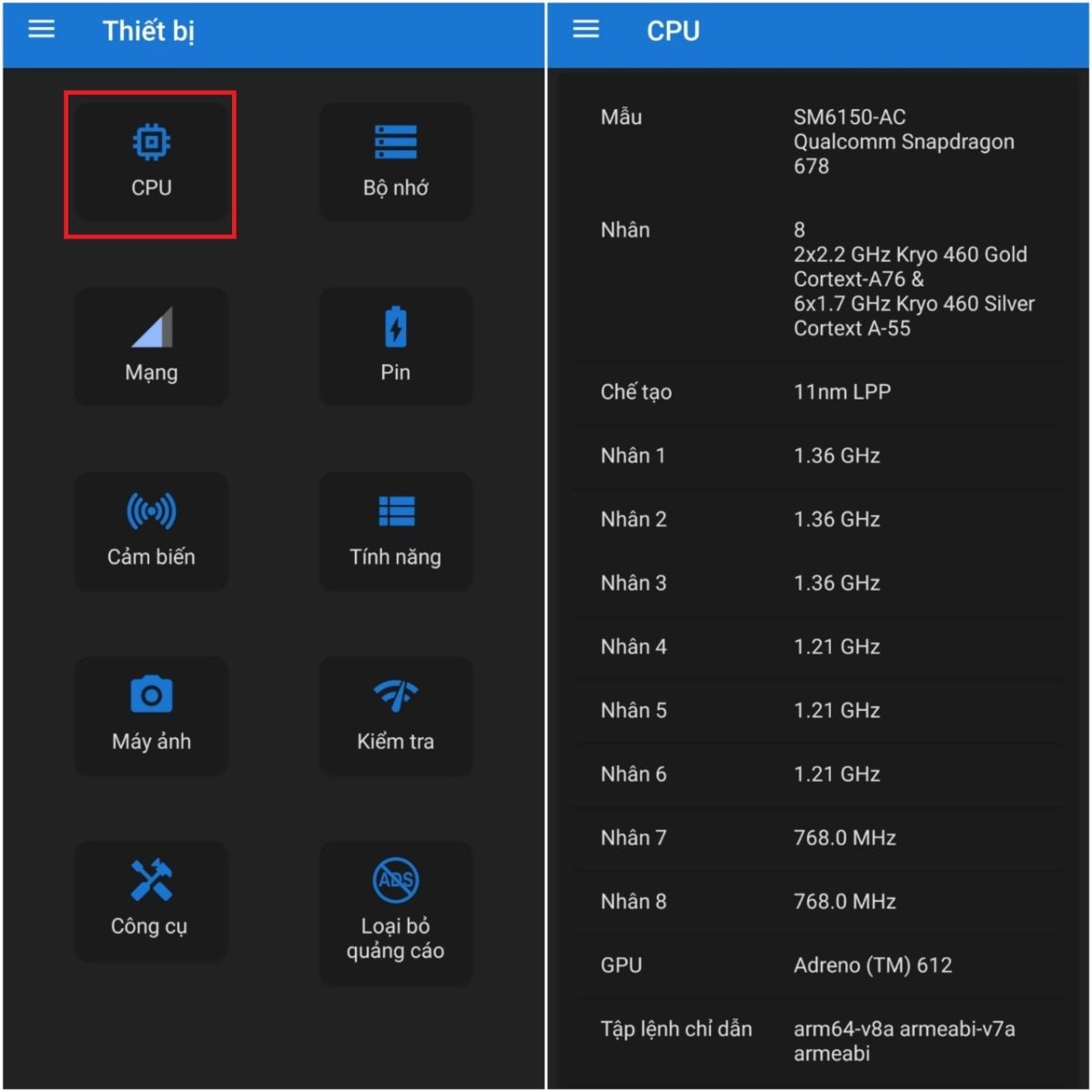 Bỏ túi ngay cách kiểm tra cấu hình điện thoại Android và iPhone đơn giản, nhanh chóng (5)