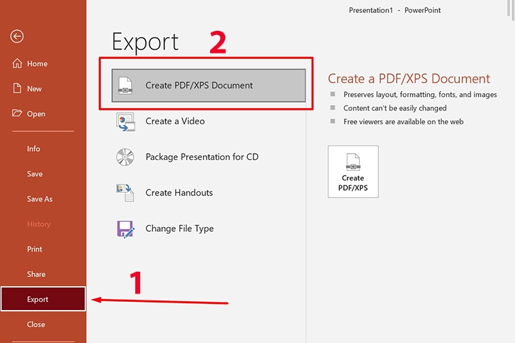 Cách chuyển PowerPoint sang PDF nhanh chóng (hình 7)