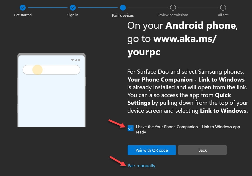 Cách liên kết thiết bị Android với Windows 11 (5)