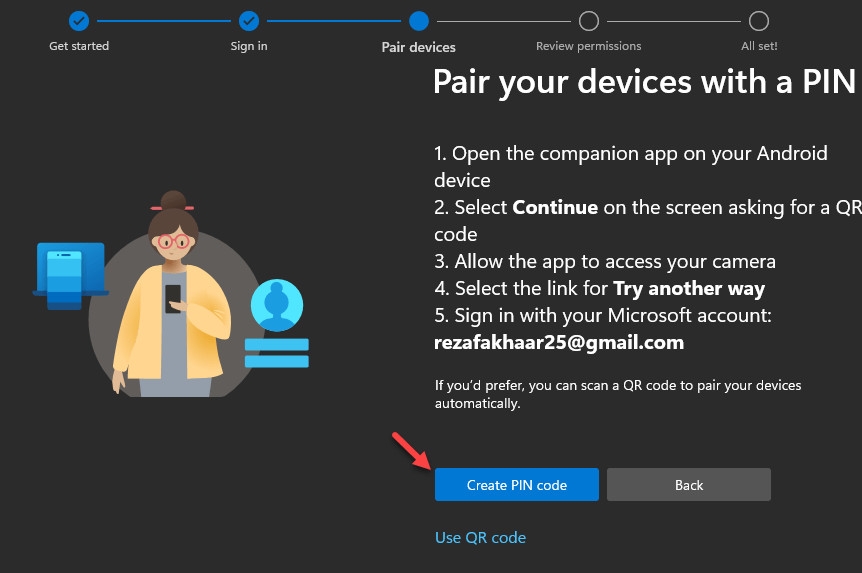 Cách liên kết thiết bị Android với Windows 11 (6)