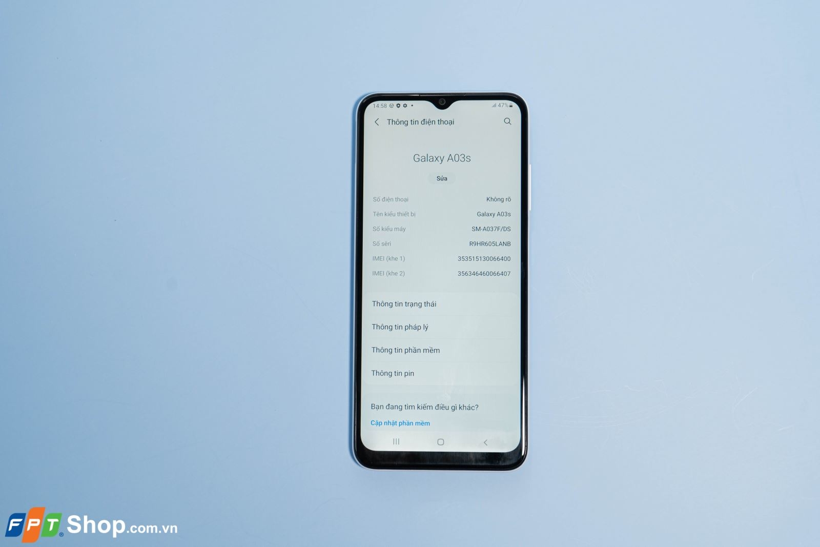 Trên tay Galaxy A03s: Cải tiến hiệu năng, thiết kế tinh tế