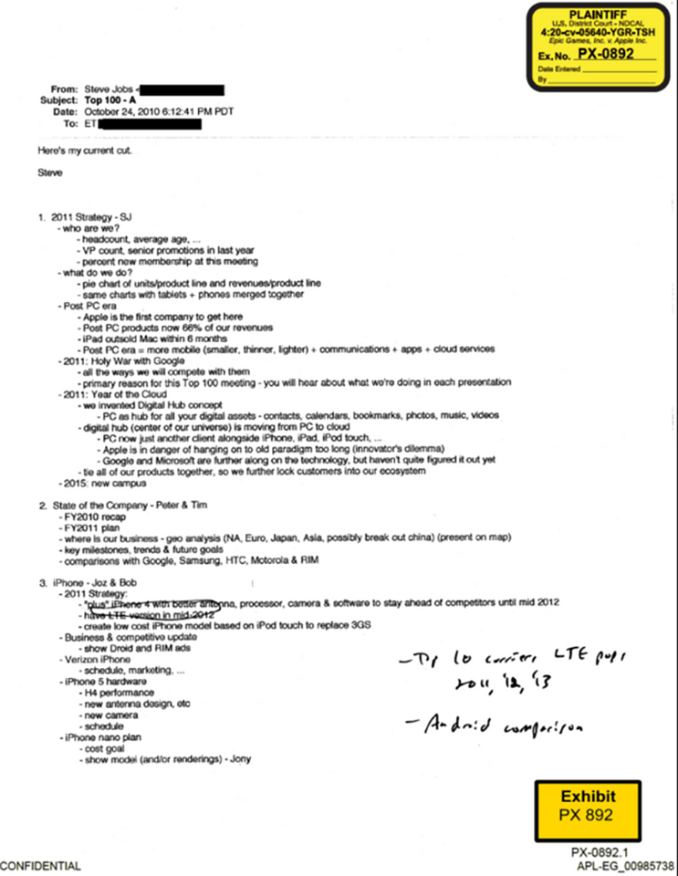 Email cũ tiết lộ Apple từng có ý định ra mắt một chiếc iPhone nano