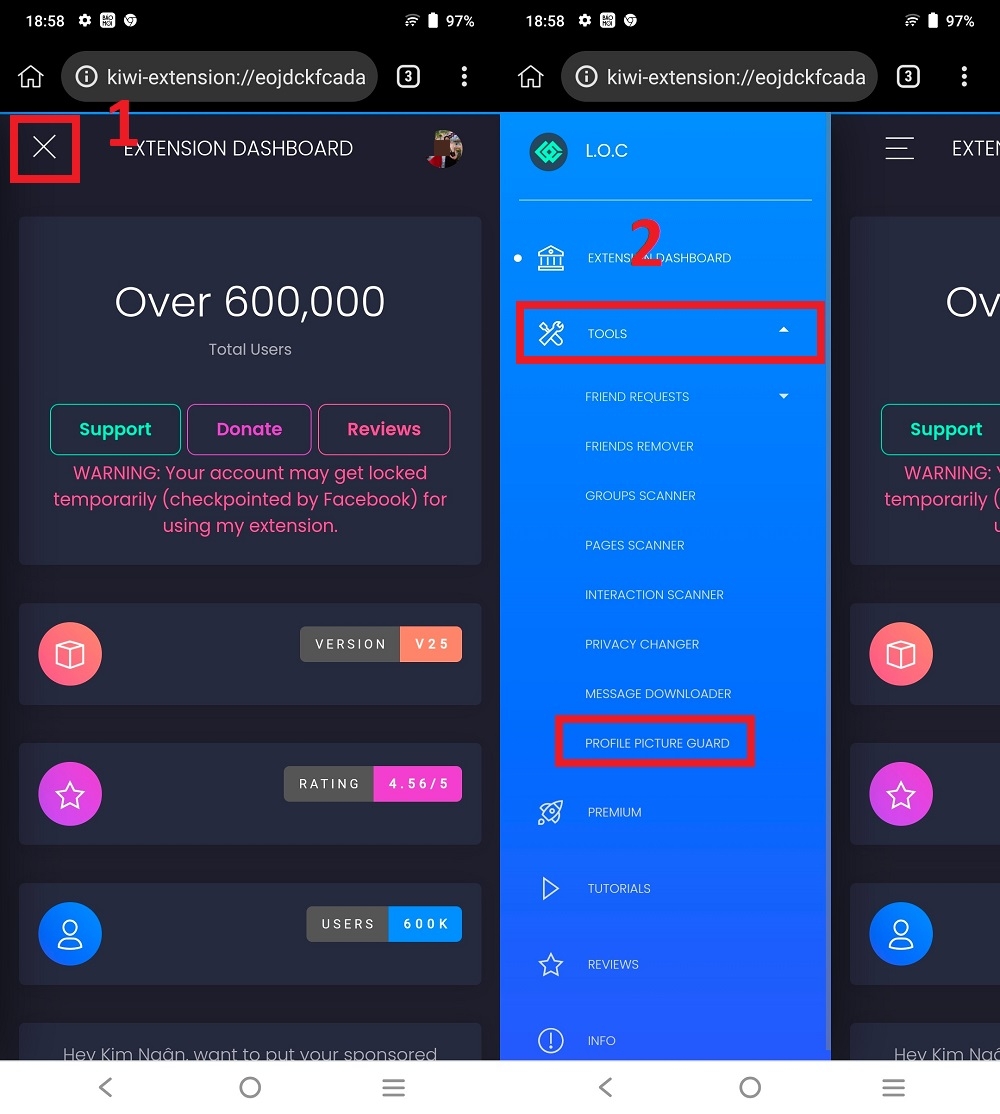 Cách bật khiên avatar Facebook trên điện thoại bạn nên thử ngay (5)