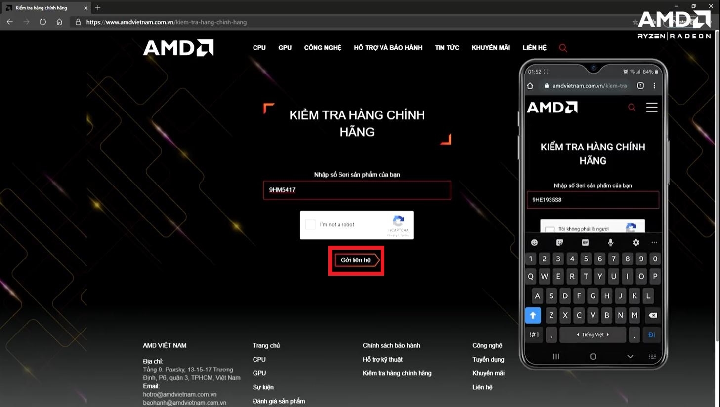 Mách bạn cách kiểm tra bảo hành CPU AMD chính hãng 3