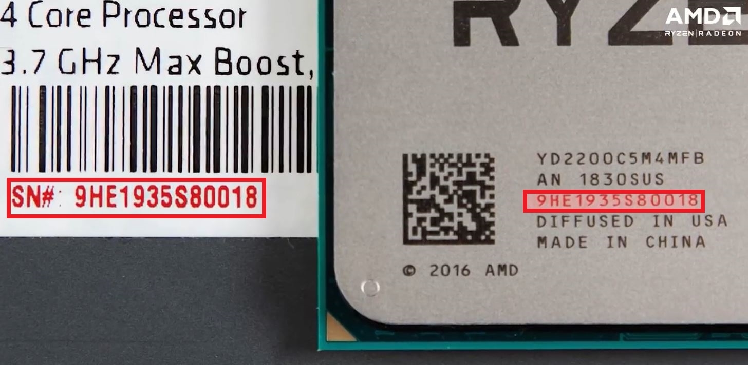 Mách bạn cách kiểm tra bảo hành CPU AMD chính hãng 5