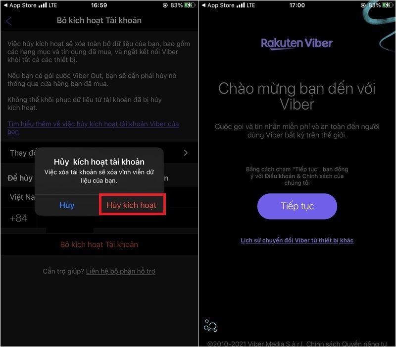 Bỏ túi ngay cách đăng xuất Viber trên điện thoại nhanh chóng, dễ dàng (8)