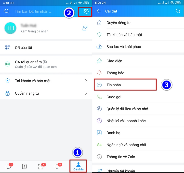 Mách bạn mẹo phân loại trò chuyện trên Zalo (3)