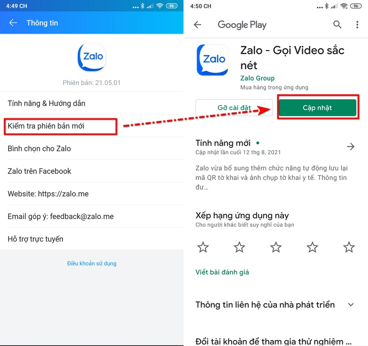 Mách bạn mẹo phân loại trò chuyện trên Zalo (2)