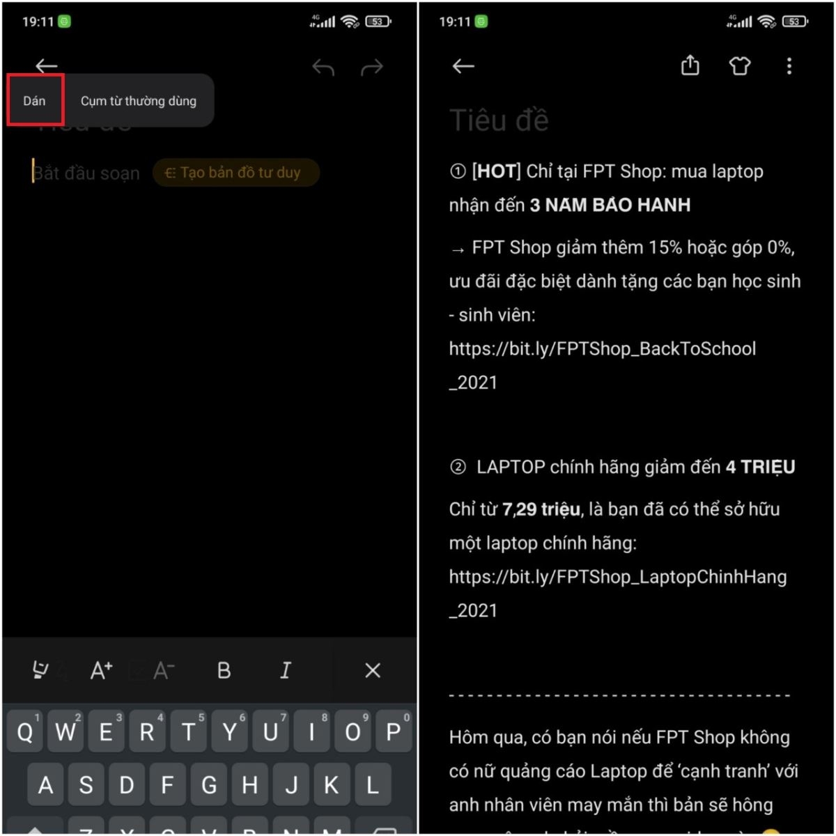 Hướng dẫn cách copy bài viết trên Facebook bằng điện thoại (4)