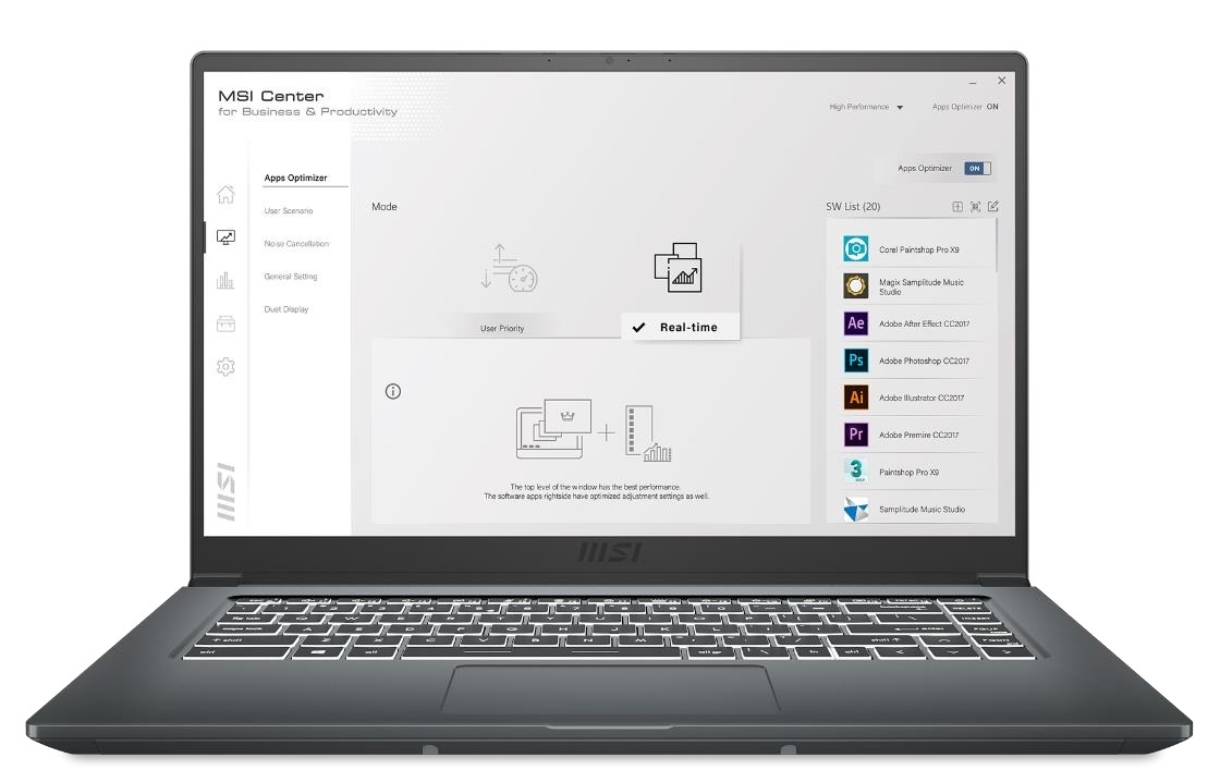 Loạt tính năng hấp dẫn trên dòng laptop MSI Modern AMD