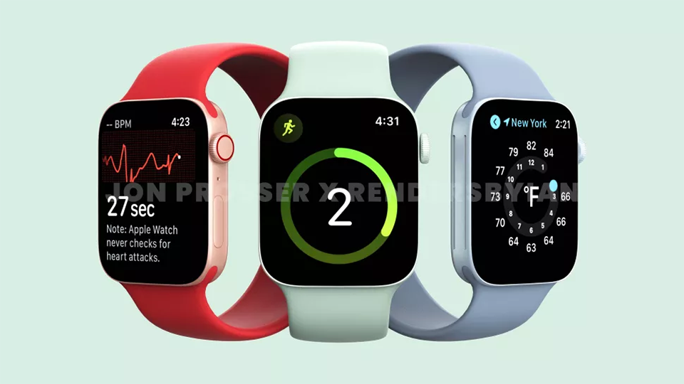 Thông tin Apple Watch series 7 (ảnh 3) Thông tin Apple Watch series 7 (ảnh 3)