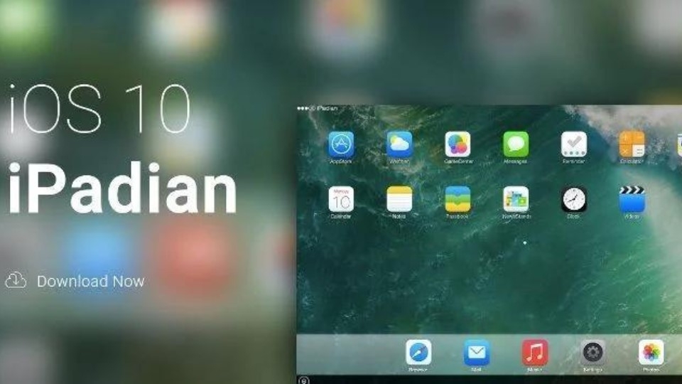 Phần mềm giả lập iPadian iPhone Emulator