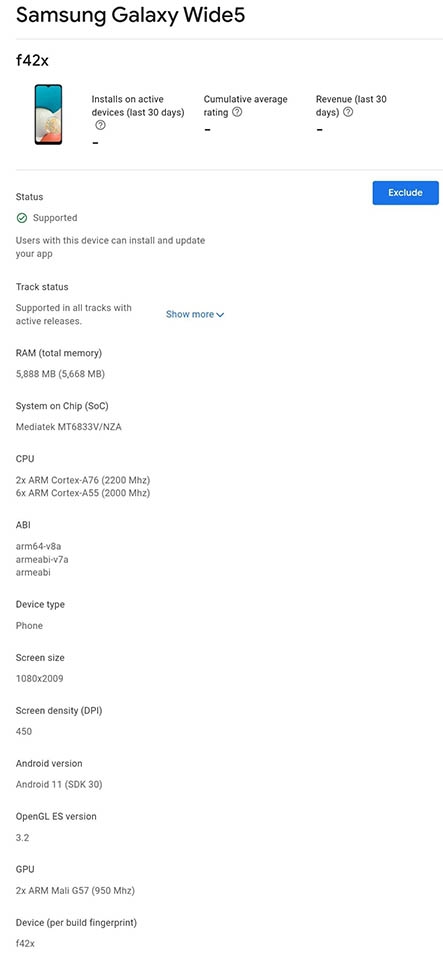 Galaxy F42 5G (ảnh 2) Galaxy F42 5G (ảnh 2)
