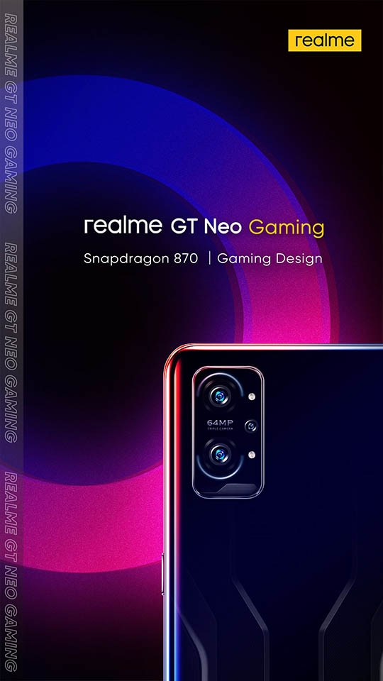 Poster Realme GT Neo Gaming