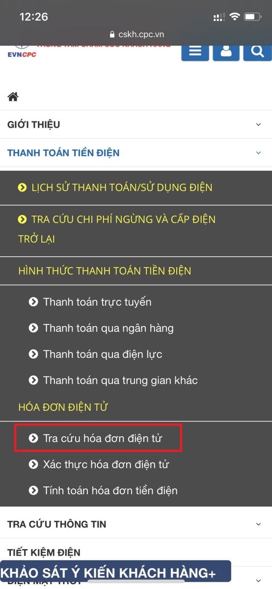 4 cách xem lượng điện tiêu thụ trong tháng trên điện thoại cực nhanh (6)