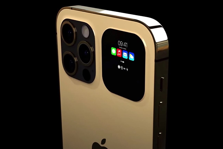 Ngắm iPhone 13 xịn sò hết mức với màn hình phụ trên mặt lưng 5